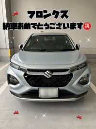 フロンクスご納車おめでとうございます！